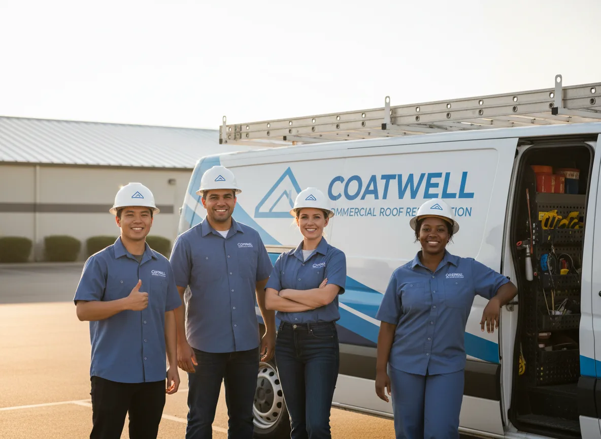 Commercial roof coating company in Orgas, WV